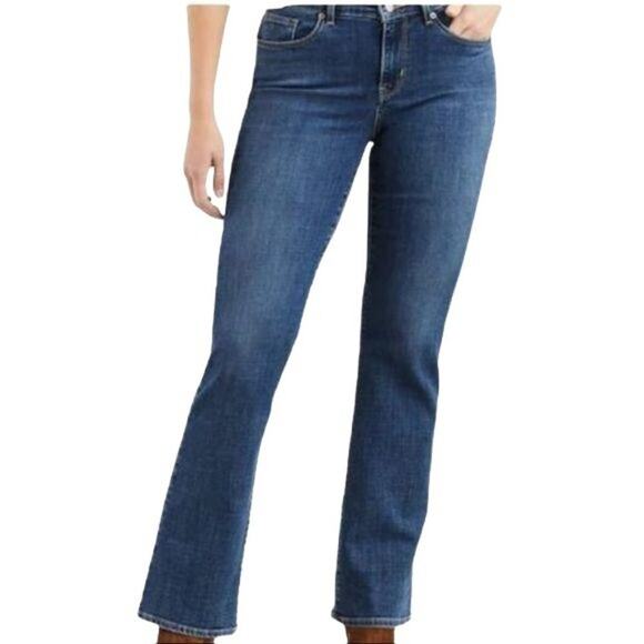 Levis 550 Womens Blue Medium Wash Denim Bootcut Jeans Size 6M - Picture 9 of 9